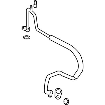 2017 Lincoln MKX A/C Hose - F2GZ-19D742-B