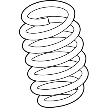 2022 Lincoln Aviator Coil Springs - LC5Z-5310-G