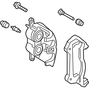 Ford F-150 Brake Caliper - JL3Z-2B121-B