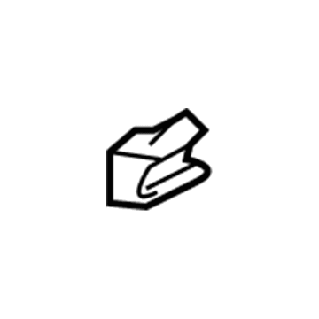 1W7Z-5428608-AA Ford Hinge Assembly Illustration 1 of 1