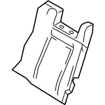 Ford GL7Z-7866601-FB Rear Seat Back Cover Assembly