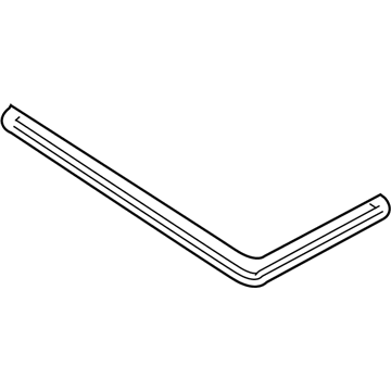2005 Mercury Mariner Weather Strip - 3L8Z-7851884-AAB