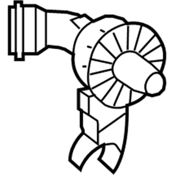 Ford AG1Z-6C646-A Duct - Air