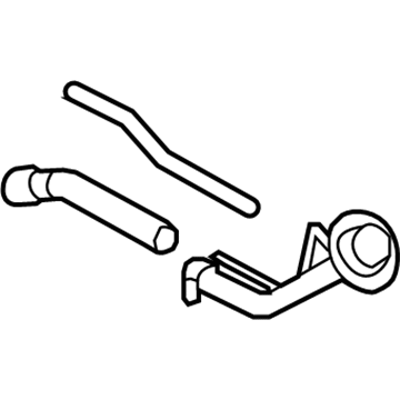 2006 Ford E-450 Super Duty Fuel Filler Neck - 5C2Z-9034-AA