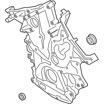 Ford Police Interceptor Utility Timing Cover - L1MZ-6019-C