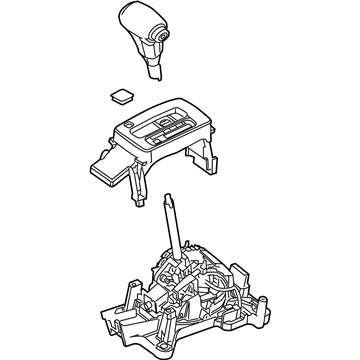 Mercury Automatic Transmission Shifter - 7H6Z-7210-U