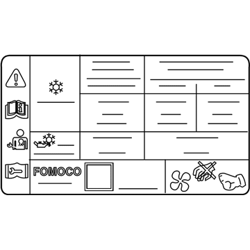 Ford CK4Z-1503050-B Decal