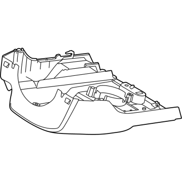 Ford PR3Z-3530-AB SHROUD ASY - STEERING COLUMN