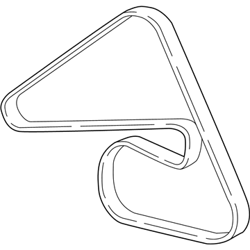 Ford 3L8Z-8620-BA V-Belt 3L8Z-8620-BA Ford V-Belt Illustration 1 of 1