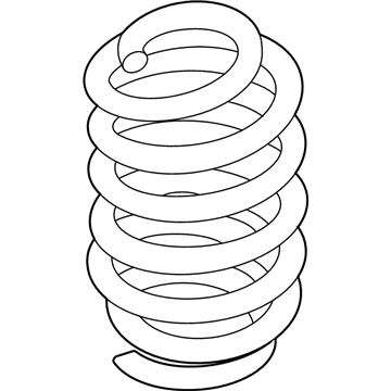 2022 Lincoln Aviator Coil Springs - LC5Z-5560-E