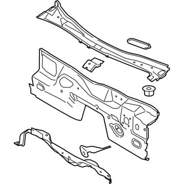 Ford Mustang Dash Panels - PR3Z-6301610-A