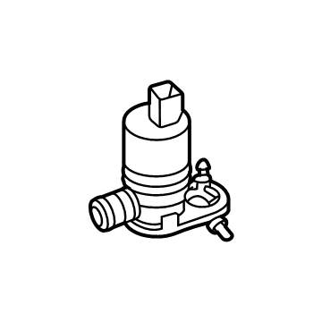 Ford M1PZ-17664-A MOTOR AND PUMP ASY