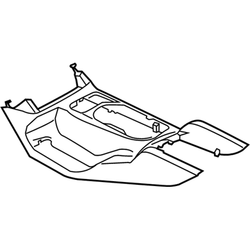 Ford C-Max Center Console Base - CJ5Z-78045A76-AA