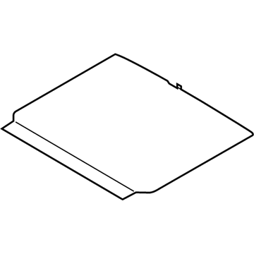 Ford FR3Z-6345026-AA Cover Assembly - Spare Wheel Well