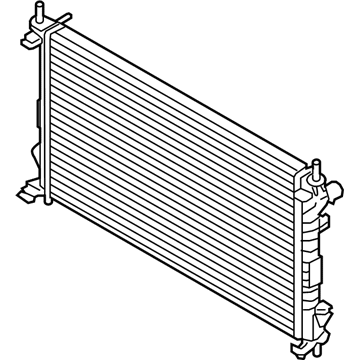 Ford 9T1Z-8005-A Radiator Assembly