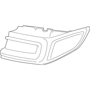 Lincoln Continental Tail Light - GD9Z-13405-J