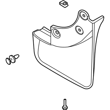 2020 Ford Escape Mud Flaps - LJ6Z-16A550-AA