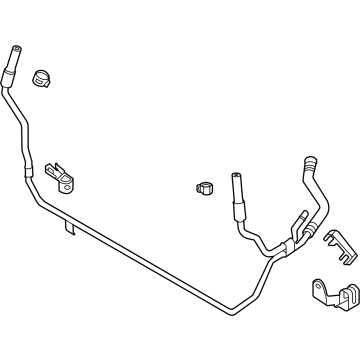 2022 Ford Edge Automatic Transmission Oil Cooler Line - K2GZ-7R081-B