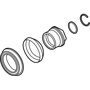 Ford Police Interceptor Utility Differential Seal - L1MZ-4676-C