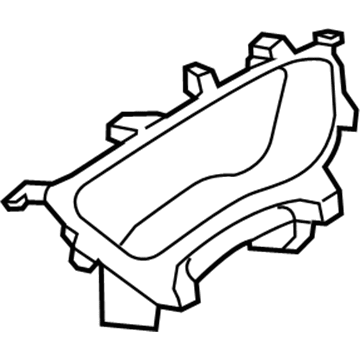 Ford FA1Z-58044D70-AB Panel - Instrument