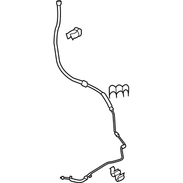 Ford Transit Power Steering Hose - BK3Z-3A713-W