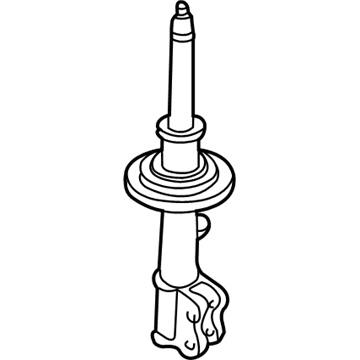 Ford 6T2Z-18124-AC Shock Absorber Assembly
