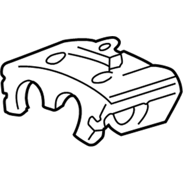 Ford YC3Z-2B120-GB Brake Caliper Assembly-Less Pads