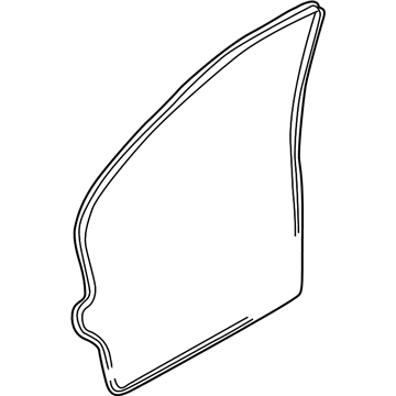 2002 Ford Focus Door Seal - YS4Z-6120708-BA