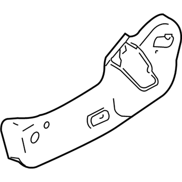 Ford 7T4Z-7862187-BC Shield Assembly