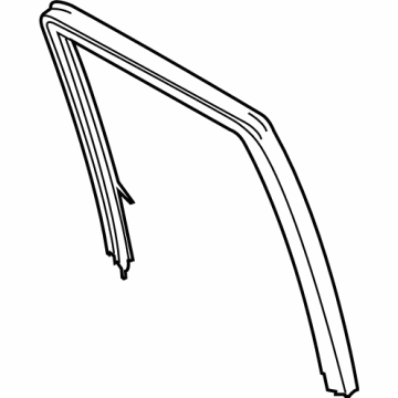 Ford FL3Z-1825767-B RUN ASY - GLASS