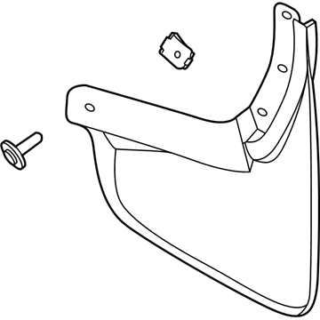 Ford Mud Flaps - LB5Z-16A550-BA