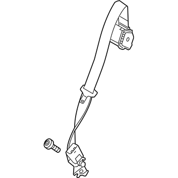 Ford Focus Seat Belt - F1EZ-54611B64-AA