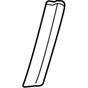XC3Z-7820910-FA Ford Door Outside Moulding Illustration 1 of 1