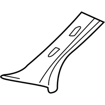 Ford F81Z-2503599-AAC Moulding - Windshield