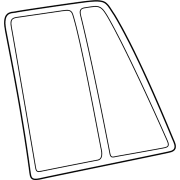 2010 Mercury Grand Marquis Door Moldings - 6W7Z-54255A61-AA