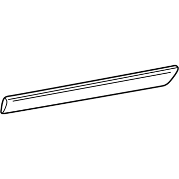 Ford XW7Z-5425557-AAA Moulding - Door Outside