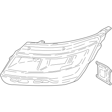 2022 Lincoln Corsair Headlight - LJ7Z-13008-V