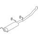 Ford NL1Z-5230-A Muffler Assembly Ford NL1Z-5230-A Muffler Assembly