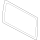 Ford M2DZ-9829710-A Quarter Window Glass