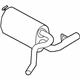 Ford KV6Z-5230-B Centre And Rear Muffler Assembly