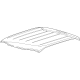 Ford LC3Z-2850202-C Roof Panel Assembly