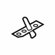 Ford 5F9Z-74254A10-AA Retainer - Weatherstrip