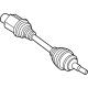 Ford SZ6Z-3B436-C Front Axle Shaft