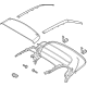 Ford FR3Z-7653000-AL Frame Assembly - Soft Top