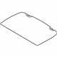 Ford LJ6Z-78550A74-AC Easy Access Cargo Shade