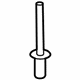Ford -W722159-S300 Blind Rivet