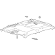 Ford JL3Z-1651916-EA Headlining - Roof