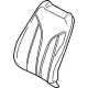 Ford FA1Z-5864416-AB Seat Back Cover Assembly