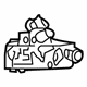 Ford BE5Z-5426684-B Reinforcement
