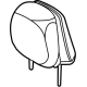 Ford LC5Z-54611A08-KA HEAD REST ASY